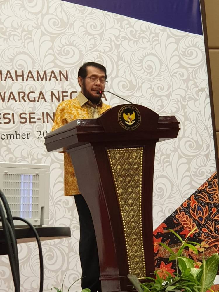 Peningkatan Pemahaman Hak Konstitusional Warga Negara bagi Pengurus dan Anggota Organisasi Profesi
