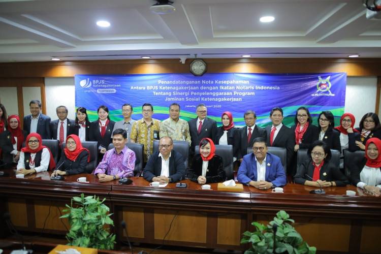 Penandatanganan MoU PP INI dengan BPJS