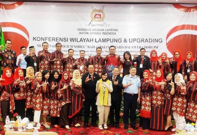 Konferensi Wilayah Lampung Ikatan Notaris Indonesia