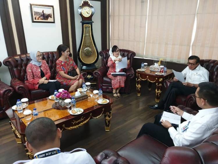 PP INI Beraudiensi dengan Menteri Hukum dan HAM Rep. Indonesia