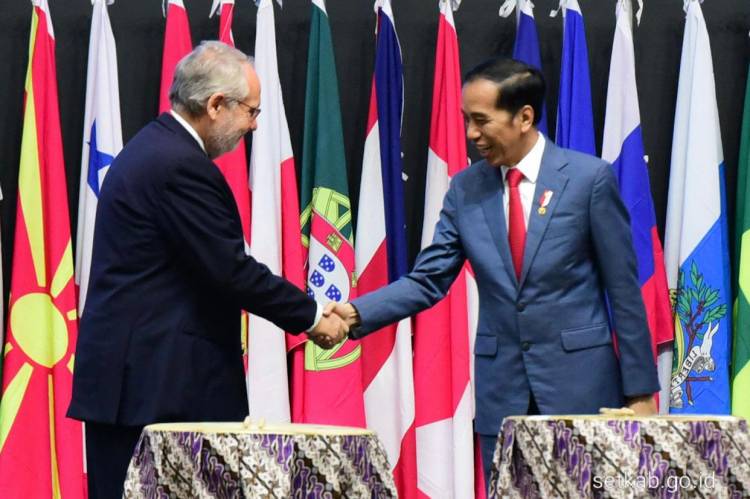 Pembukaan Kongres Notaris Internasional Ke-29 dihadiri Presiden Ir. H. Joko Widodo