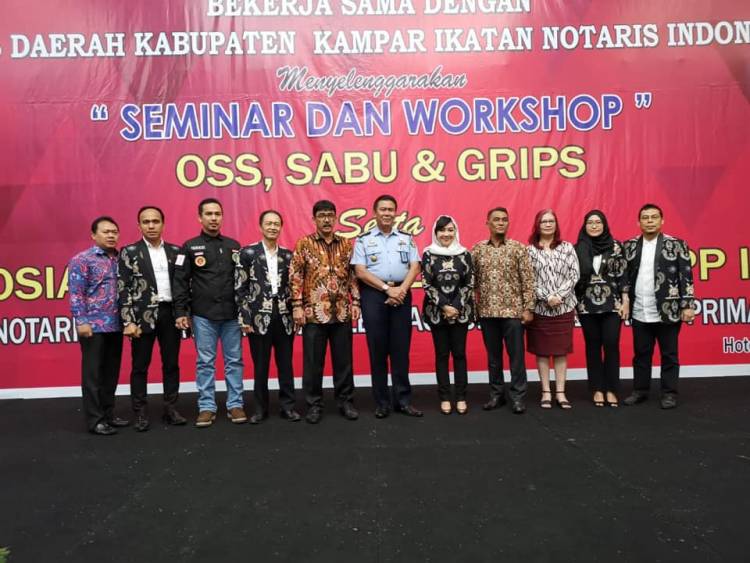 Seminar & Workshop OSS, SABU & GRIPS Pengwil Riau INI