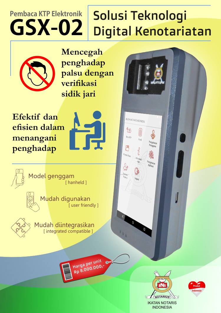 PEMESANAN ALAT PEMBACA KTP ELEKTRONIK