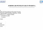 FORMULIR PENDAFTARAN PESERTA PELATIHAN