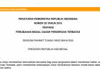 PP Nomor 29 Tahun 2016 tentang PERUBAHAN MODAL DASAR PERSEROAN TERBATAS