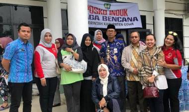 INI Peduli Banjir Bandang Sulawesi Selatan