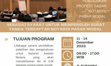Pendidikan Pelatihan Dasar Pasar Modal  Batch 8
