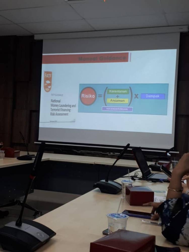 Sosialisasi Pengisian Kuestioner SRA (Sectoral Risk Assessment) Bagi Notaris Dalam Rangka Pencegahan Dan Pemberantasan Pencucian Uang Dan Pendanaan Terorisme