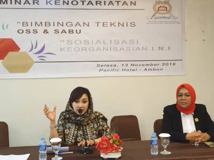 Seminar Kenotariatan dan Praktek OSS & SABU